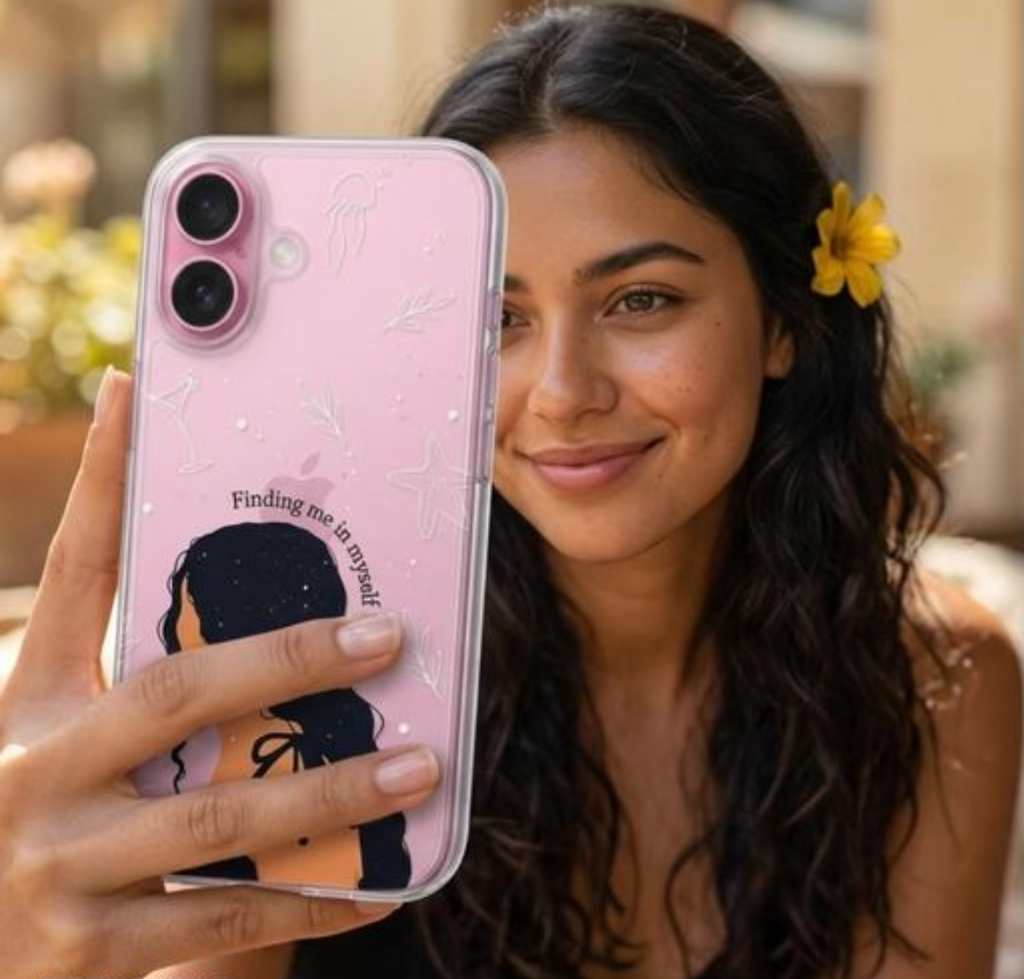 Finding Me in Myself – Premium Floral Phone Case. (iphone 16)