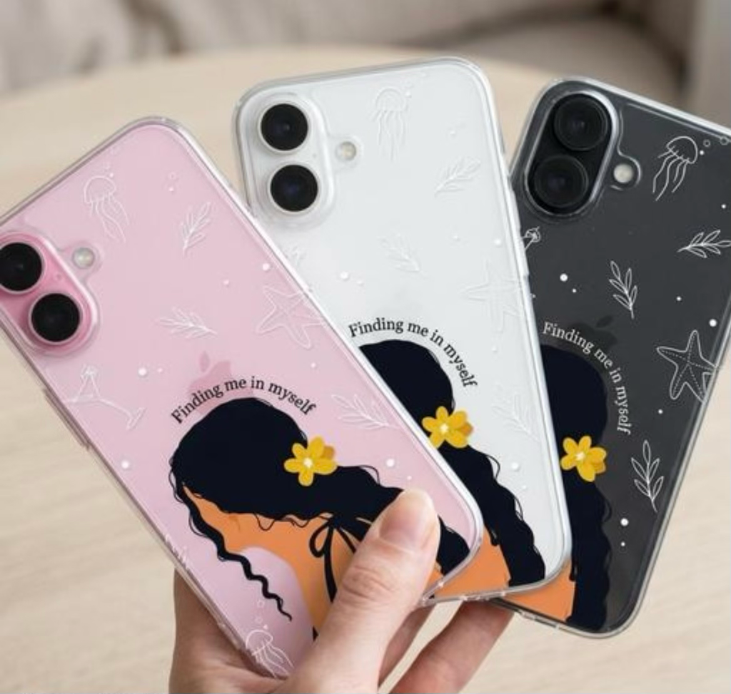 Finding Me in Myself – Premium Floral Phone Case. (iphone 16)