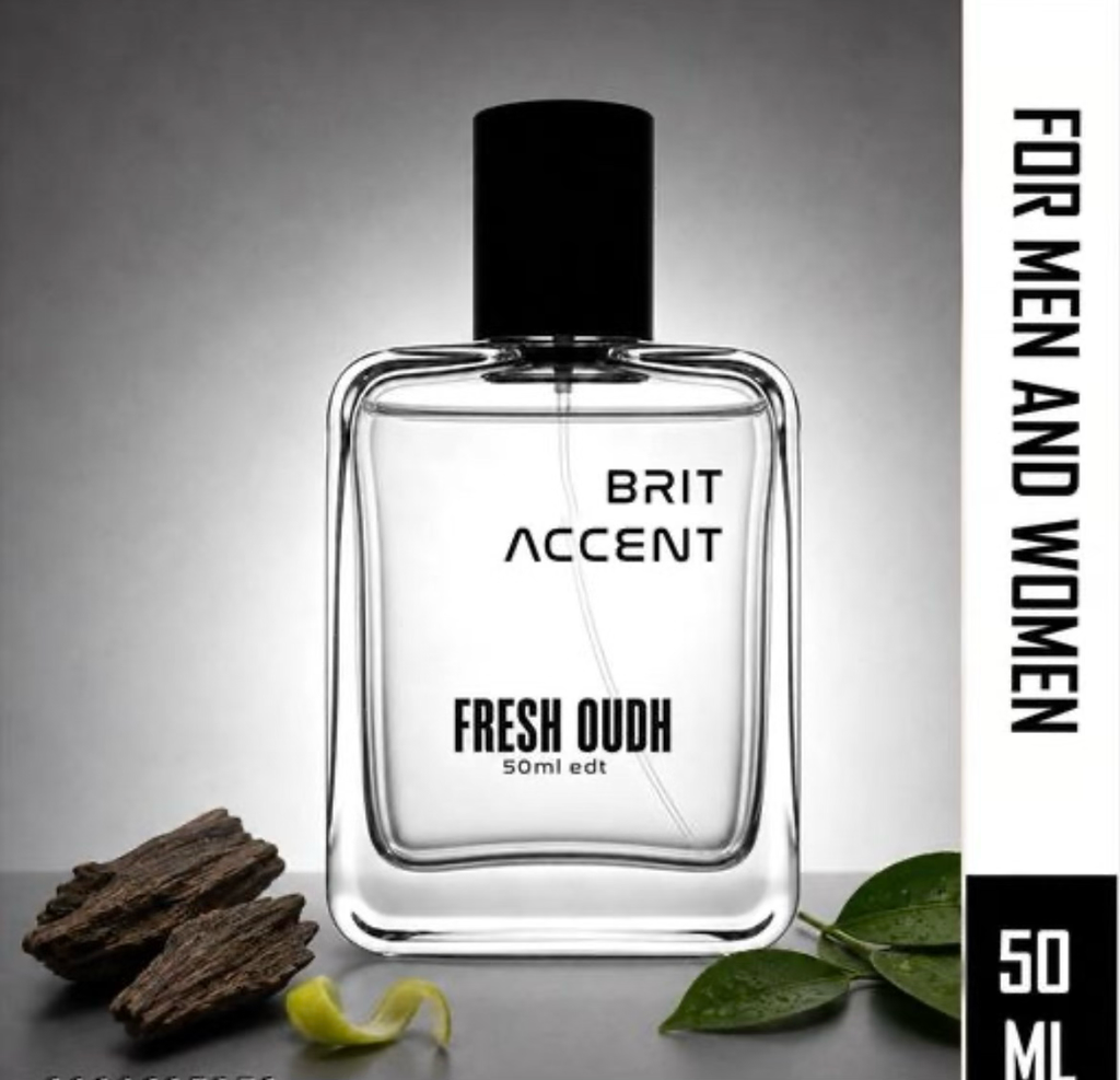 Brit Accent Fresh Oud EDT 50ml (Premium Long-Lasting)