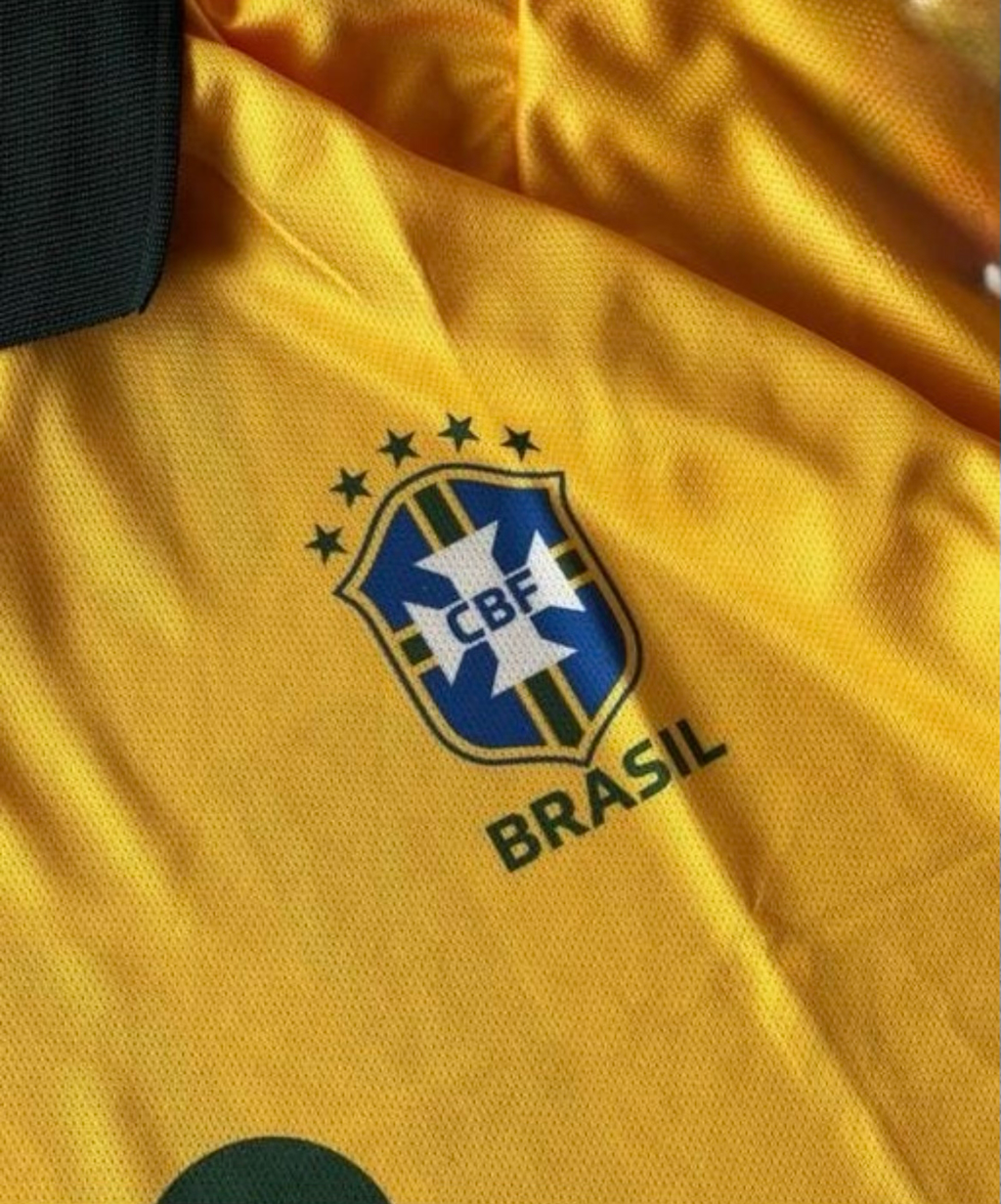 Brazil National Team Iconic No.10 Jersey - Kaká Edition | Golden shade