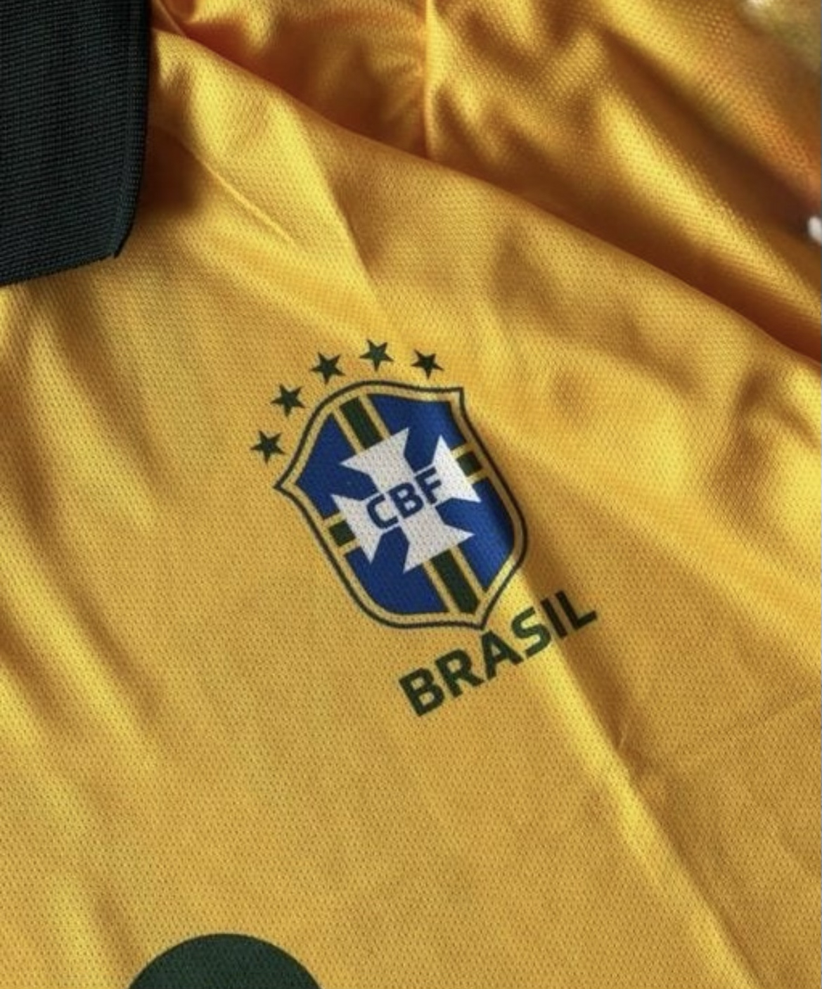 Brazil National Team Iconic No.10 Jersey - Kaká Edition | Golden shade
