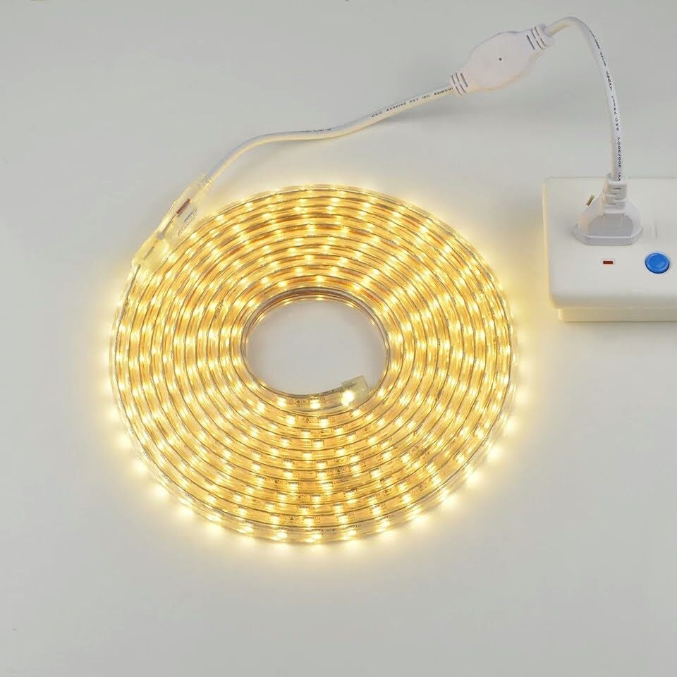 LED Rope Light (Warm White, 3-Meter High Brightness)