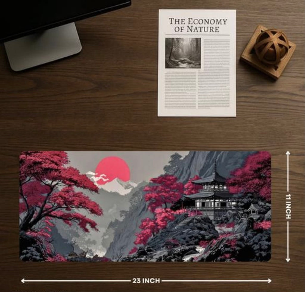 Japanese Aesthetic Gaming Mouse Pad XXL