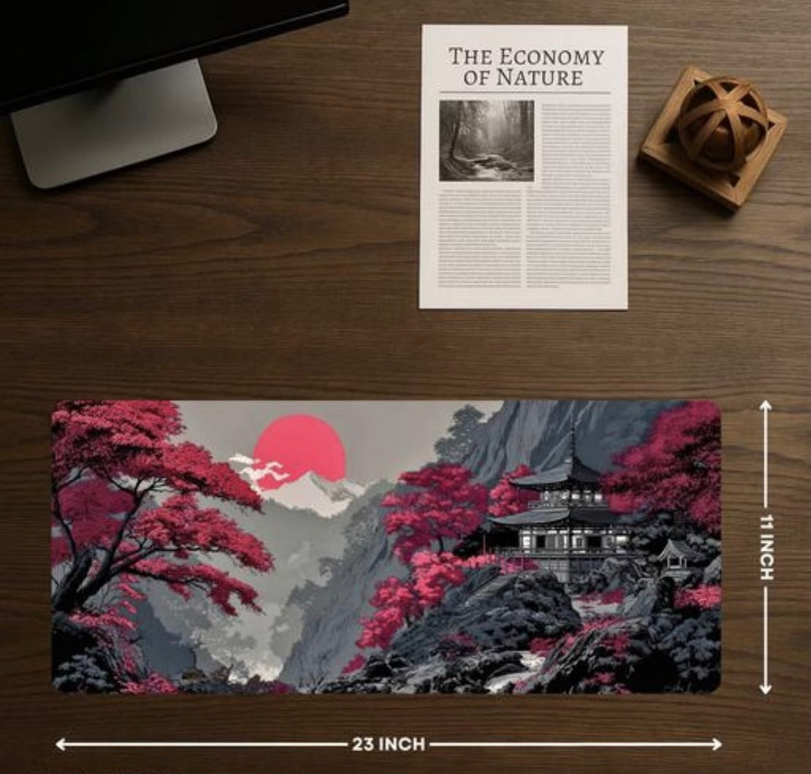 Japanese Aesthetic Gaming Mouse Pad XXL