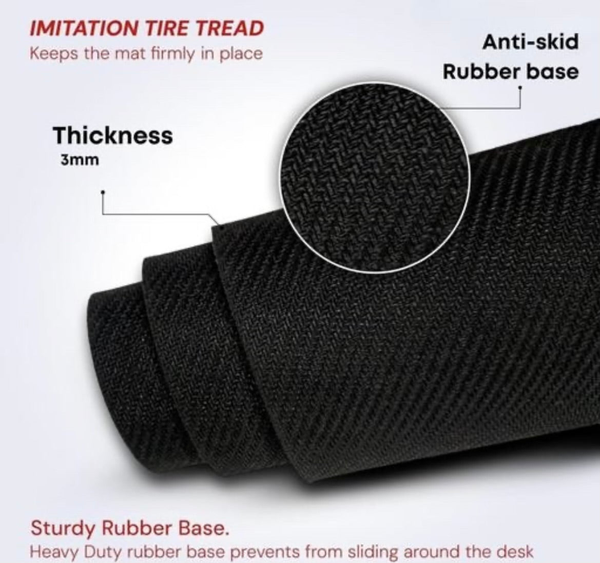 Gaming Mouse Pad (60cm × 28cm × 0.3cm) Extra Large Gaming Mouse pad