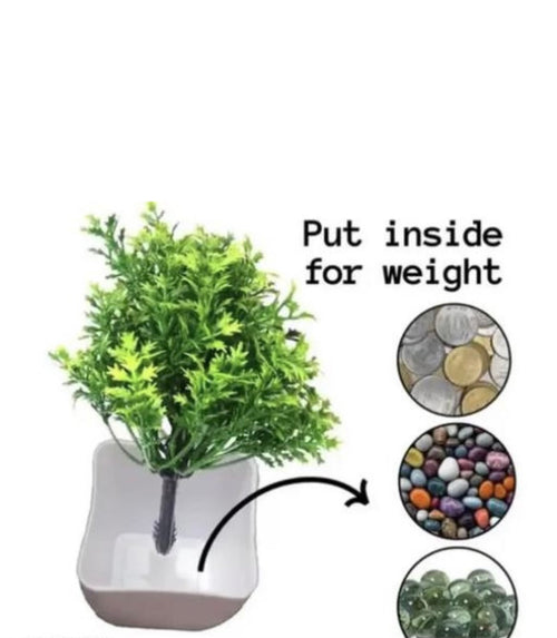 Artificial Decorative Plants Set of 10 | Realistic Greenery for Home & Office Décor