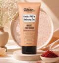 Ghar Soaps Magic De-Tan Face Wash with Saffron & Lactic Acid – 100ml