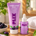 Plix jamun Face Wash and Active Acne Serum Combo(100ML + 30ML) For Active Acne & Oil Control, For Breakouts