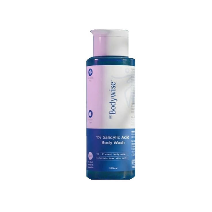 Be Bodywise 1% Salicylic Acid Body Wash 100ml  | Prevents Body Acne & Exfoliates Skin