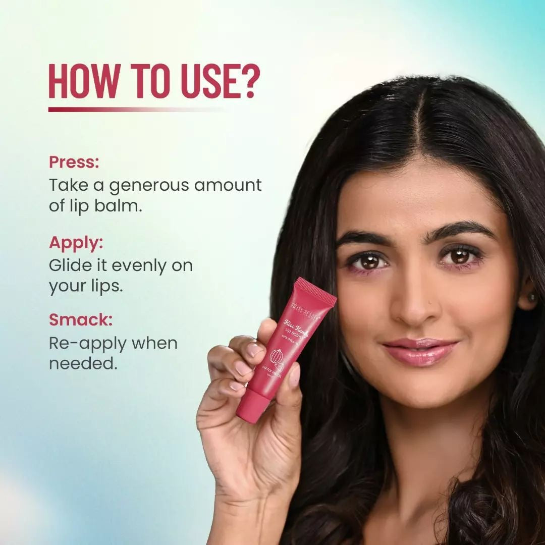 Swiss Beauty Kiss Kandy Lip Balm- (Cherry),10ml