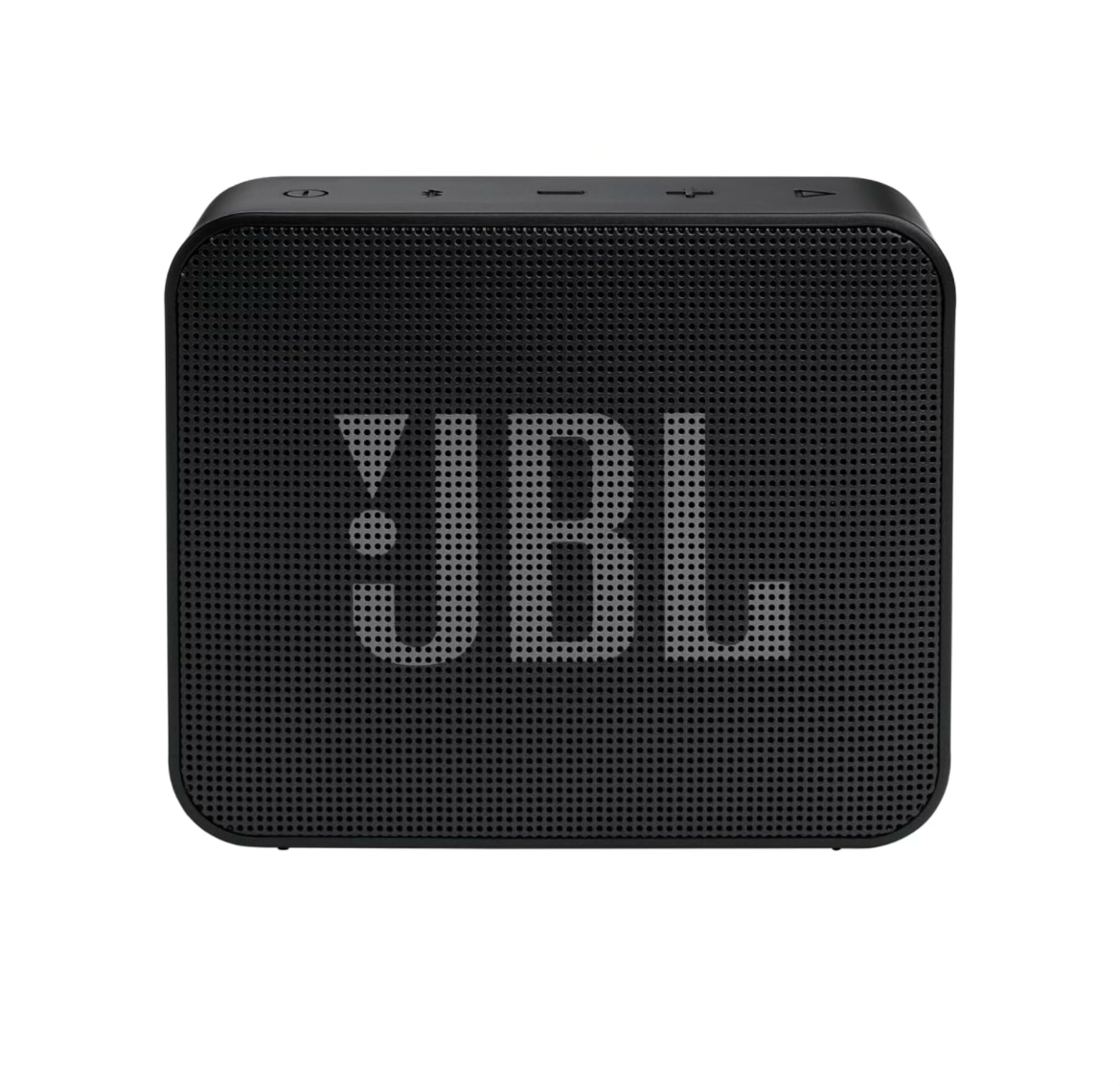JBL Go Essential with Rich Base, Wireless Ultra Portable Bluetooth Speaker, Vibrant Colors, Waterproof, Type C (Without Mic, Black)
