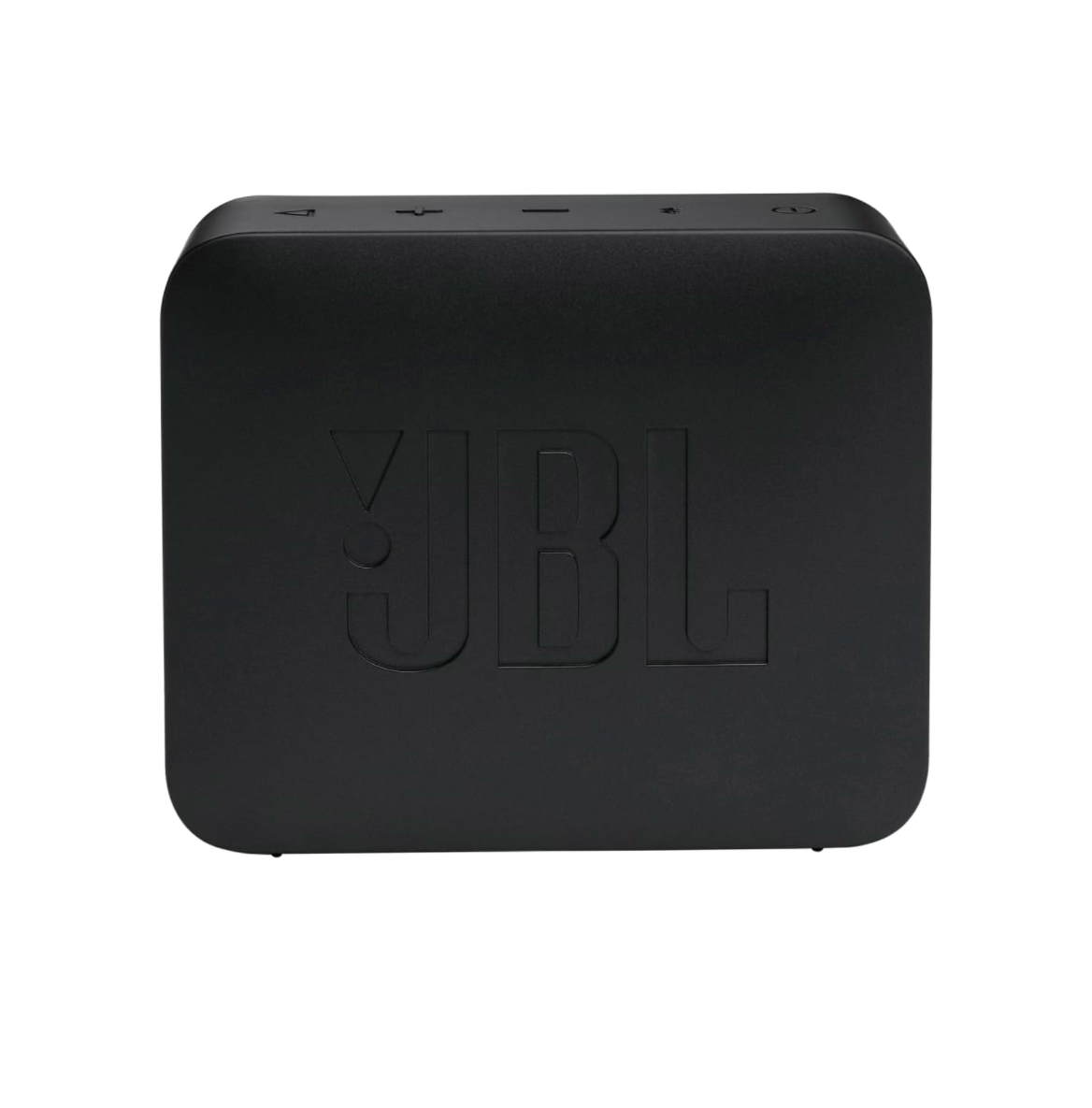 JBL Go Essential with Rich Base, Wireless Ultra Portable Bluetooth Speaker, Vibrant Colors, Waterproof, Type C (Without Mic, Black)