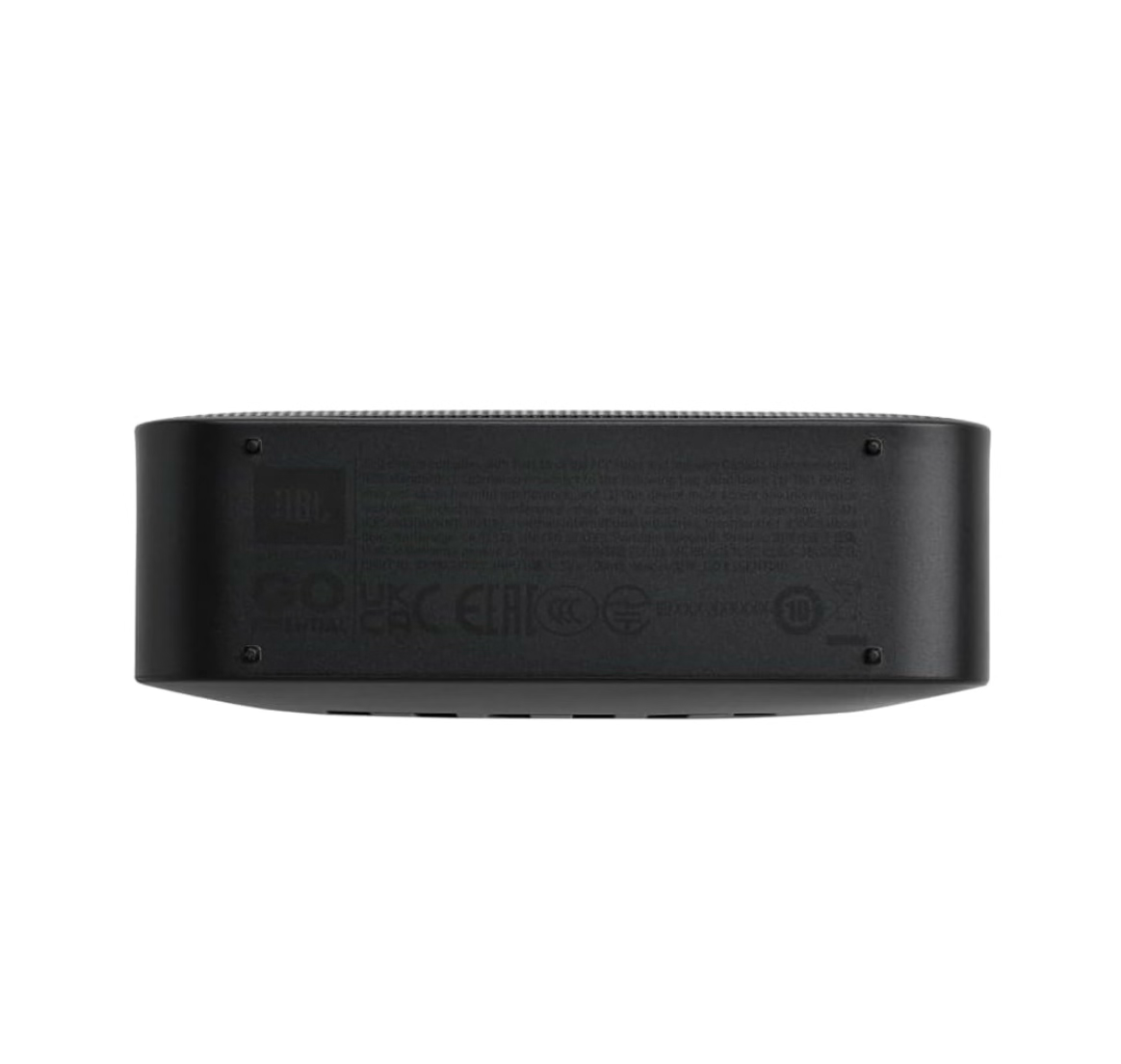 JBL Go Essential with Rich Base, Wireless Ultra Portable Bluetooth Speaker, Vibrant Colors, Waterproof, Type C (Without Mic, Black)
