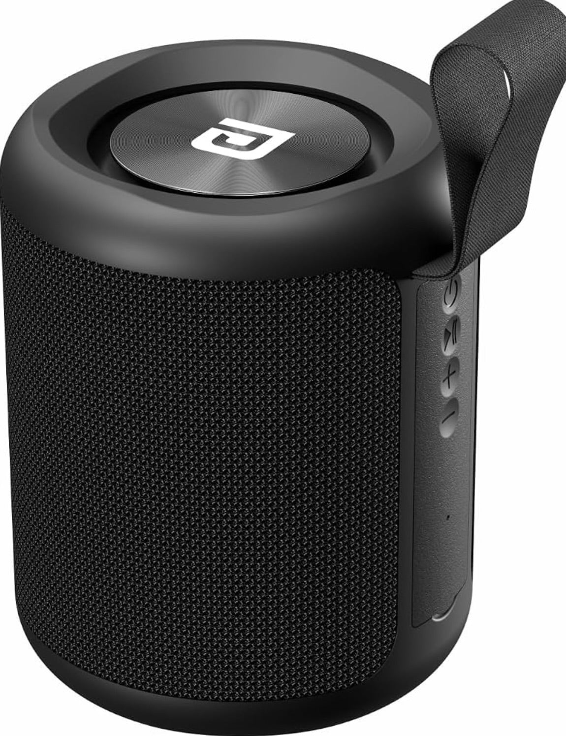 Portronics SoundDrum P 20W Portable Bluetooth Speaker with 6-7 hrs Playback Time, Handsfree Calling, USB Slot, Aux-in Port, Type C Charging (Black)